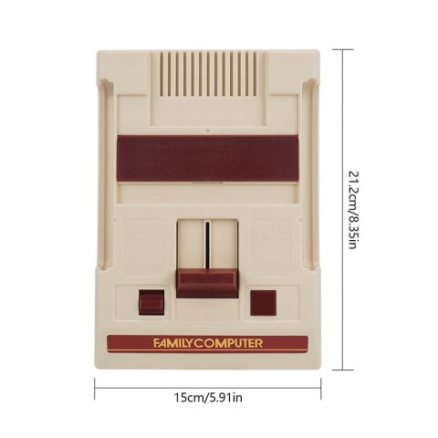 Konsola retro do gier - emulator z wejściem AV do podłączenia telewizora