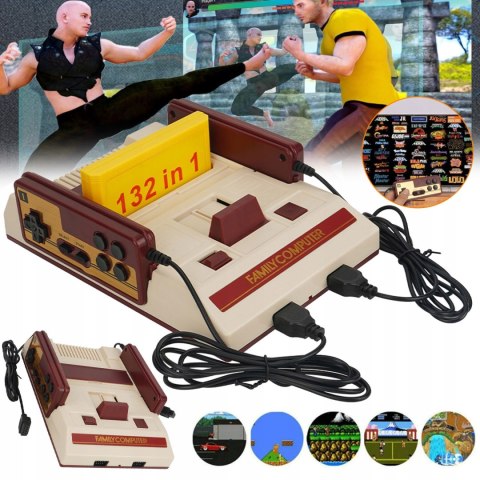 Konsola retro do gier - emulator z wejściem AV do podłączenia telewizora