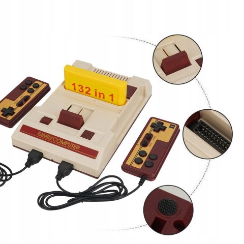 Konsola retro do gier - emulator z wejściem AV do podłączenia telewizora