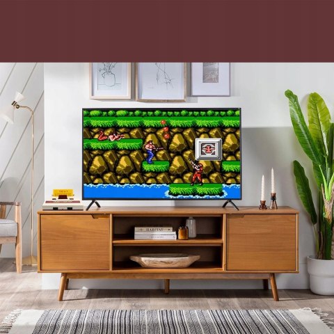 Konsola retro do gier - emulator z wejściem AV do podłączenia telewizora