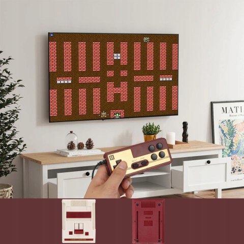 Konsola retro do gier - emulator z wejściem AV do podłączenia telewizora