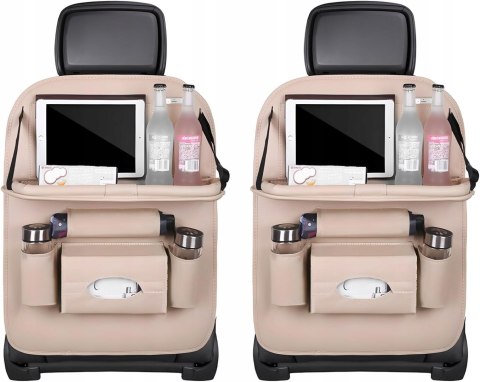 Organizer samochodowy na fotel oparcie tył dla dziecka do auta ochraniacz