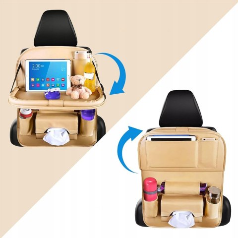 Organizer samochodowy na fotel oparcie tył dla dziecka do auta ochraniacz