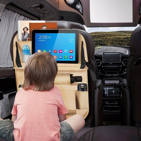 Organizer samochodowy na fotel oparcie tył dla dziecka do auta ochraniacz