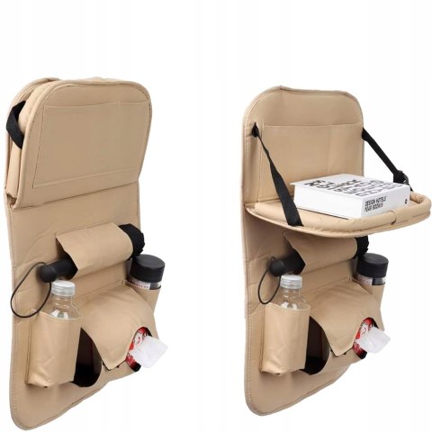 Organizer samochodowy na fotel oparcie tył dla dziecka do auta ochraniacz