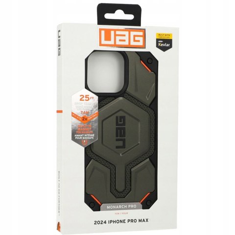 Pancerne Etui UAG do iPhone 16 Pro Max - Case Cover do MagSafe Mocne Plecki