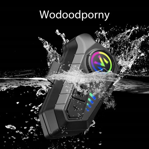 Profesjonalny zestaw słuchawkowy do kasku - bezprzewodowy i wygodny Braders