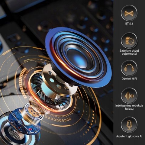 Profesjonalny zestaw słuchawkowy do kasku - bezprzewodowy i wygodny Braders