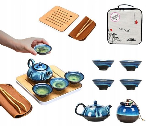 Zestaw do parzenia herbaty czajnik filiżanki Braders