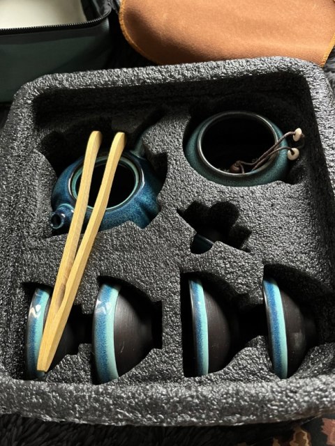 Zestaw do parzenia herbaty czajnik filiżanki Braders