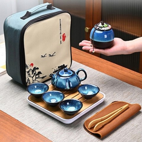 Zestaw do parzenia herbaty czajnik filiżanki Braders