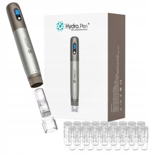 Dermapen Hydra Pen + 18 Kartridży w Zestawie Efekty Już po Pierwszym Użyciu