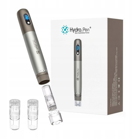 Dermapen Hydra Pen + 18 Kartridży w Zestawie Efekty Już po Pierwszym Użyciu
