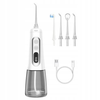 Elektryczny irygator do zębów z dużym zbiornikiem - czyścik do jamy ustnej