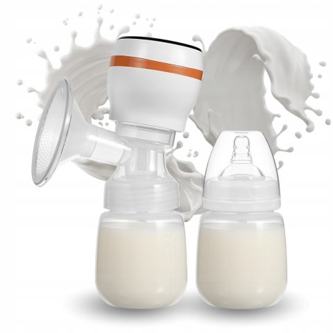 Elektryczny laktator piersi braders cichy bez BPA 180ml 4 tryby LCD