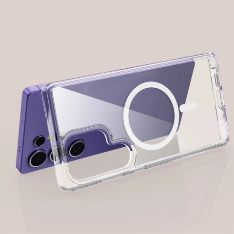 Etui Tech-Protect FlexAir Hybrid MagSafe na Samsung Galaxy S25 Ultra - przezroczyste