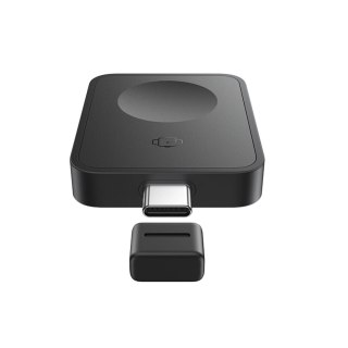 Ładowarka indukcyjna Baseus MagPro 2.5W magnetyczna do Apple Watch - czarna