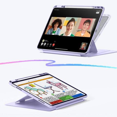 ESR FLIP HYBRID IPAD AIR 13" 1 / 2 / 2024-2025 PURPLE