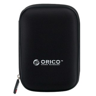Etui ochronne na dysk przenośny 2,5" - czarne