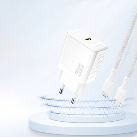 Ładowarka Dudao A26 PD20W GaN USB-C - biała