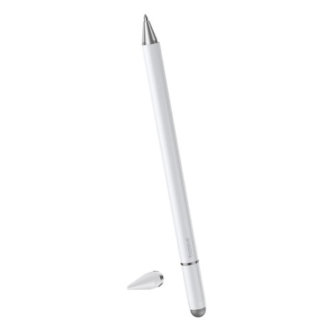 Stylus Baseus Smooth Writing III 3w1 rysik pasywny - wersja niemagnetyczna - biały