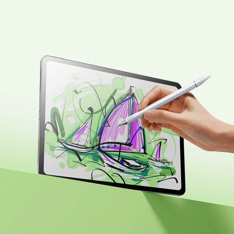 Stylus Baseus Smooth Writing III 3w1 rysik pasywny - wersja niemagnetyczna - biały