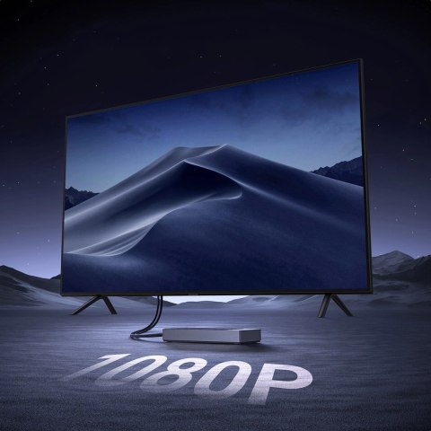 Transmiter HDMI Ugreen CM737 bezprzewodowy nadajnik i odbiornik - czarno-srebrny