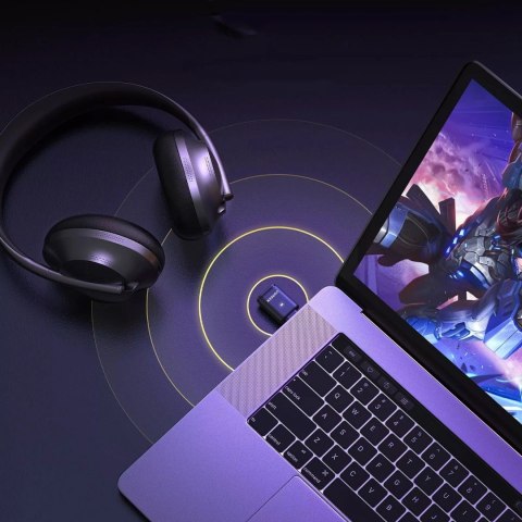 Adapter audio Ugreen BT501 USB-C Bluetooth 5.3 z aptX transmiter - czarny