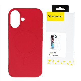 Etui Liquid Silicone Case MagSafe na Samsung Galaxy S25 Ultra - czerwone
