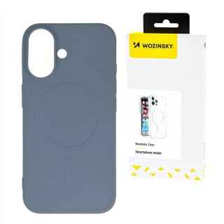 Etui Liquid Silicone Case MagSafe na Samsung Galaxy S25 Ultra - szare