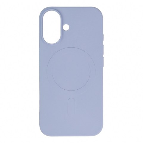 Etui Liquid Silicone Case MagSafe na Samsung Galaxy S25 - fioletowe