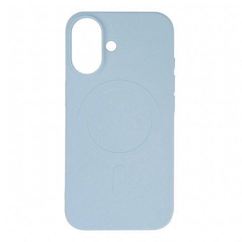 Etui Liquid Silicone Case MagSafe na Samsung Galaxy S25 - niebieskie
