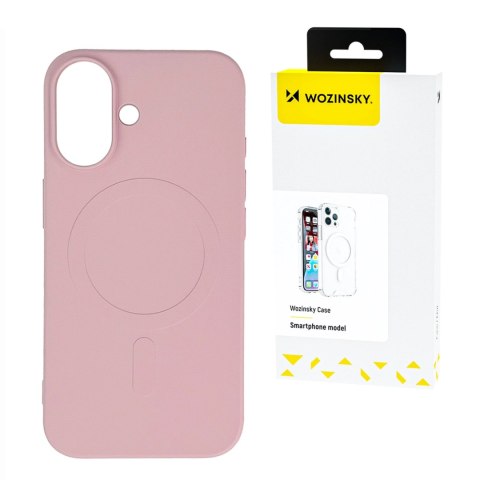 Etui Liquid Silicone Case MagSafe na Samsung Galaxy S25+ - różowe