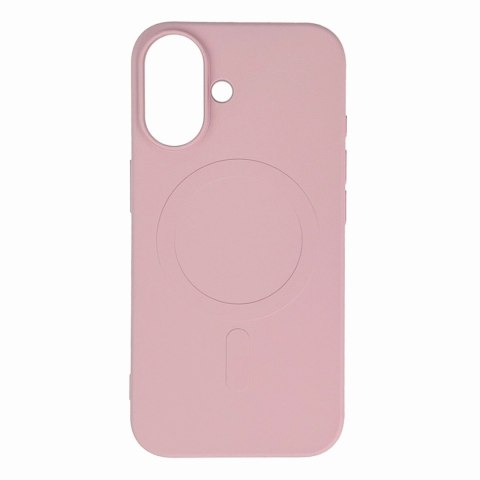 Etui Liquid Silicone Case MagSafe na Samsung Galaxy S25 - różowe
