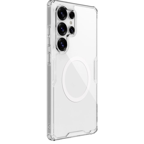 Etui Nillkin Nature TPU Pro Magnetic Case z MagSafe na Samsung Galaxy S25 Ultra - białe