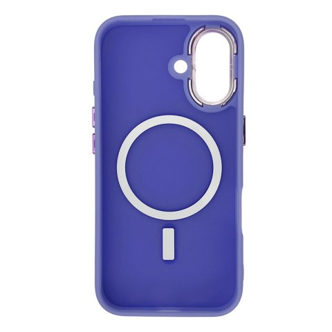 Etui Wozinsky Fashion Case MagSafe na Samsung Galaxy S25 - fioletowe