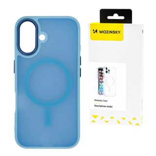 Etui Wozinsky Fashion Case MagSafe na Samsung Galaxy S25+ - niebieskie