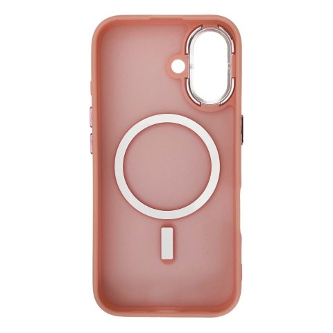 Etui Wozinsky Fashion Case z MagSafe na Samsung Galaxy S24 FE - różowe