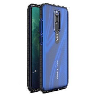 Żelowe etui z kolorową ramką do Xiaomi Redmi 8A / Xiaomi Redmi 8 czarny