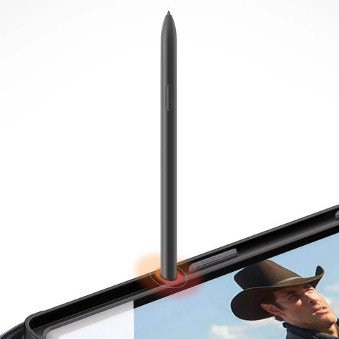 DUX DUCIS Domo składany pokrowiec etui na tablet z funkcją Smart Sleep podstawka Samsung Galaxy Tab S8/S9 Ultra czarny