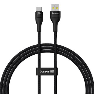 Kabel Baseus Flash 2 USB-A / USB-C 100W 1 m - czarny