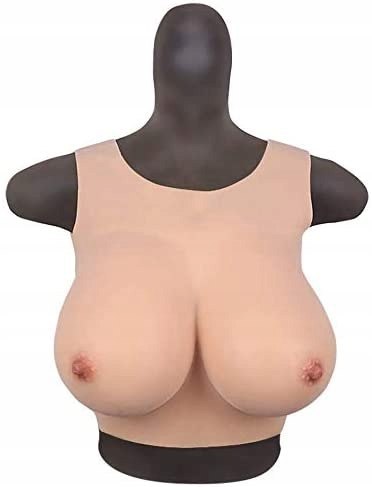 SZTUCZNE PIERSI BIUST CYCKI DLA TRANS CROSSDRESSER SILIKONOWE ROZMIAR G