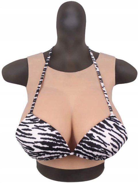 SZTUCZNE PIERSI BIUST CYCKI DLA TRANS CROSSDRESSER SILIKONOWE ROZMIAR G