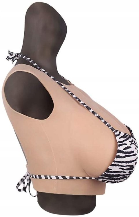 SZTUCZNE PIERSI BIUST CYCKI DLA TRANS CROSSDRESSER SILIKONOWE ROZMIAR G