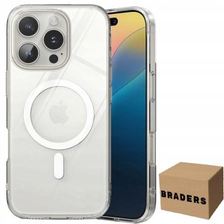 Etui MagSafe Ringke Fusion do iPhone 16 Pro Max - przezroczyste Braders