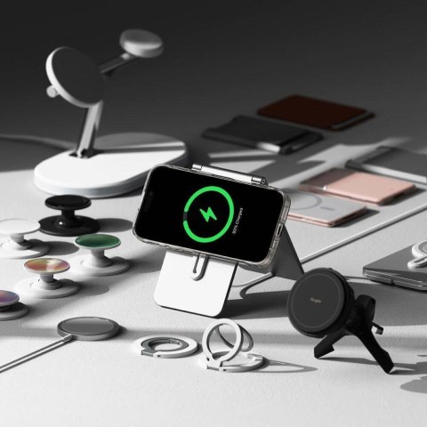 Etui MagSafe Ringke Fusion do iPhone 16 Pro Max - przezroczyste Braders