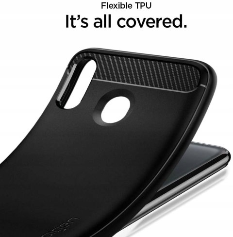 Etui Plecki Spigen do Samsung Galaxy M20 Etui czarny