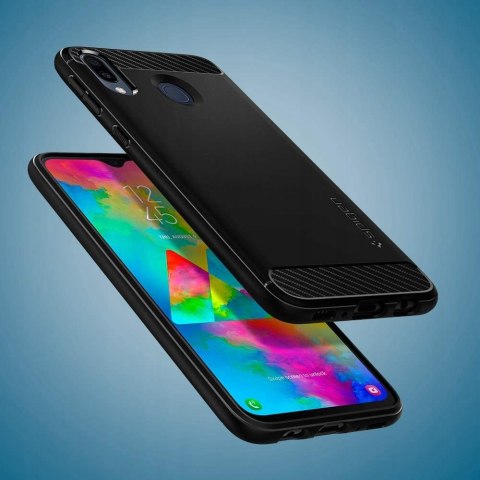 Etui Plecki Spigen do Samsung Galaxy M20 Etui czarny