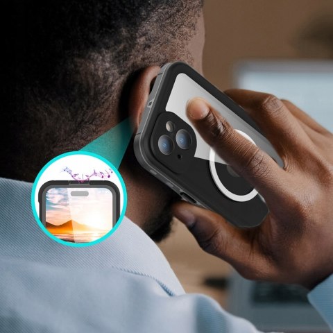 Etui Redpepper Case MagSafe do iPhone 15 - wodoodporna obudowa, futerał