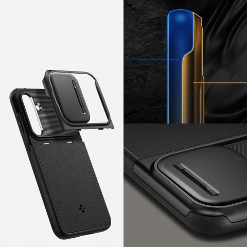Etui Spigen Optik Armor do Galaxy S24 - case, pokrowiec, futerał Braders